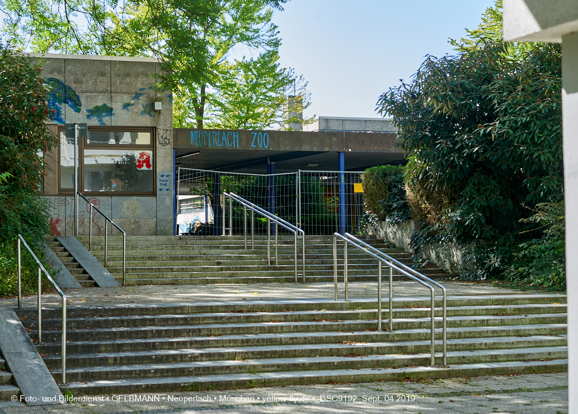 04.09.2019 - Einkaufs- und Wohnzentrum Quiddestraße in Neuperlach